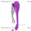 Pictor estimulador para parejas con succionador y vibrador